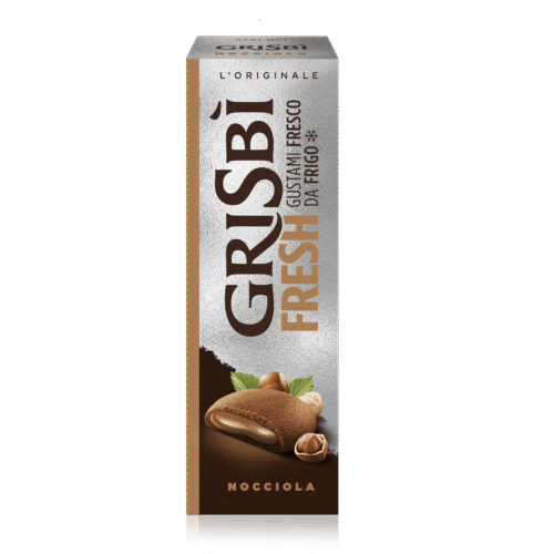 Grisbí fresh mogyorókrémmel töltött sütemény 135gr Vincenzi
