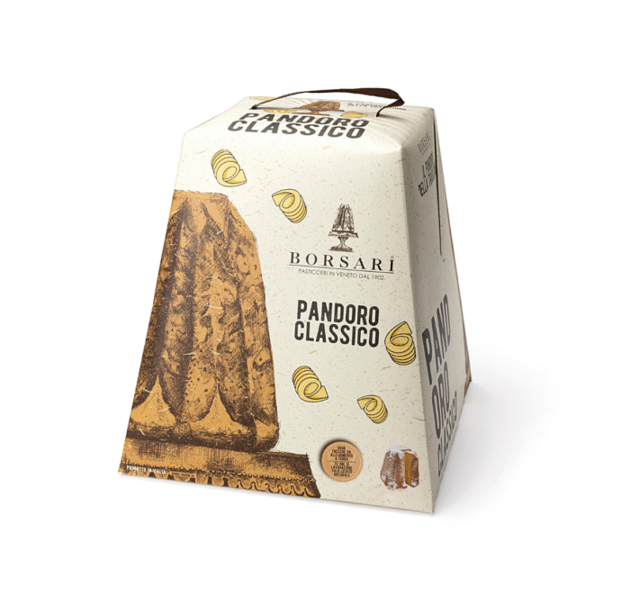 Pandoro Classico-Klasszikus Kézműves Pandoro 750gr Borsari