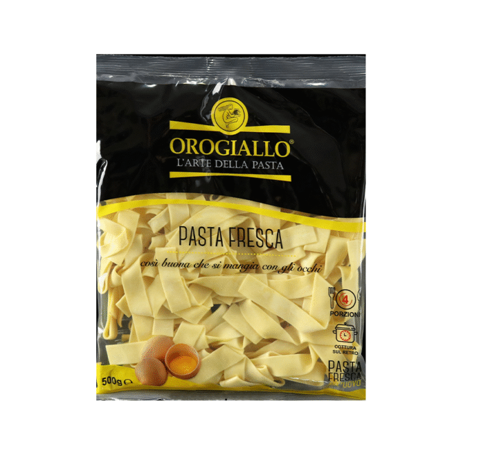 Friss Tészta Tojásos Pappardelle 500gr Orogiallo - Kiszállítás csak Budapesten/Pest Vármegyében