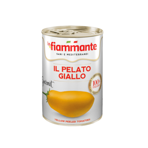 Sárga Hámozott Paradicsom 400g Fiammante