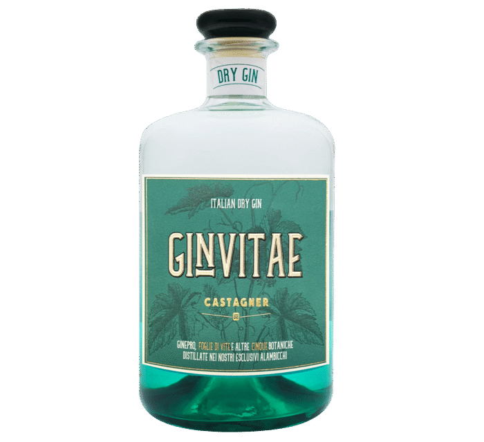 Száraz Gin Vitae 7 Botanicals Castagner 0,7L