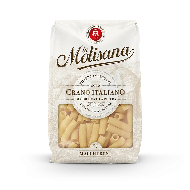 Maccheroni n.37 Trafilati al Bronzo 500gr La Molisana