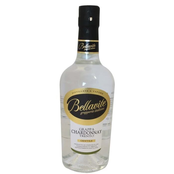 Grappa Chardonnay Trento Bellavite Castagner 0,7 L