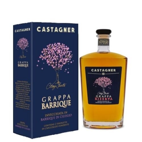 Grappa Riserva Barrique in Rovere di Ciliegio 18 mesi Castagner 0,7L