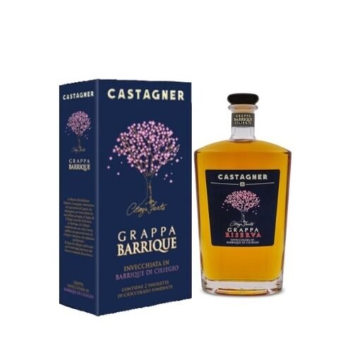 Grappa Riserva Barrique in Rovere di Ciliegio 12 mesi Castagner 0,35L