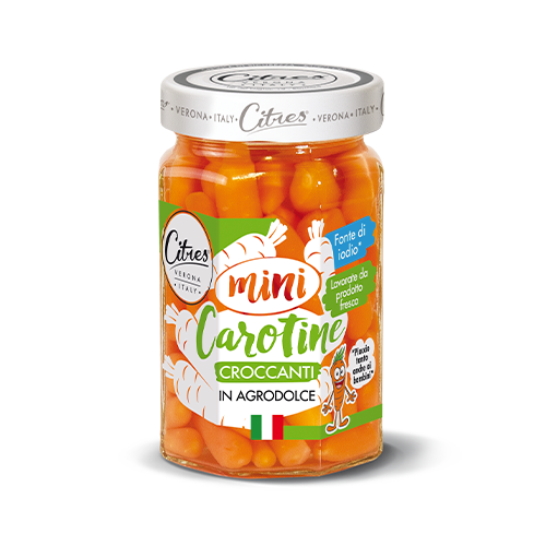 Carotine Mini Croccanti in Agrodolce 290gr Citres