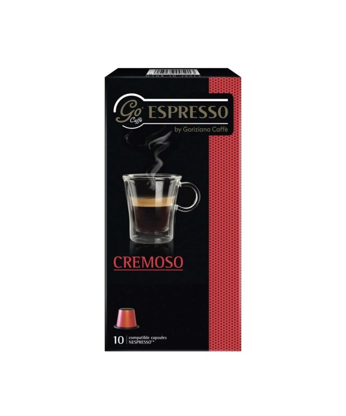 Go Caffé Espresso in Capsule Compatibili Nespresso (10db) Cremoso Goriziana (125 Ft/db)