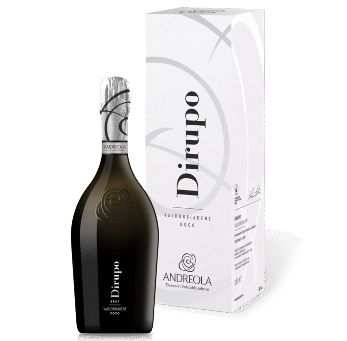 Dirupo Brut Prosecco Valdobbiadene DOCG Andreola 1,5L Magnum Diszdobozban
