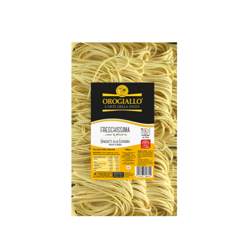 Friss Tészta Tojásos Spaghetti alla Chitarra 500gr Orogiallo - Kiszállítás csak Budapesten/Pest Vármegyében