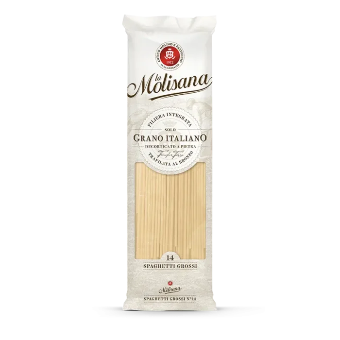 Spaghetti Grossi n.14 Trafilati al Bronzo 500gr La Molisana