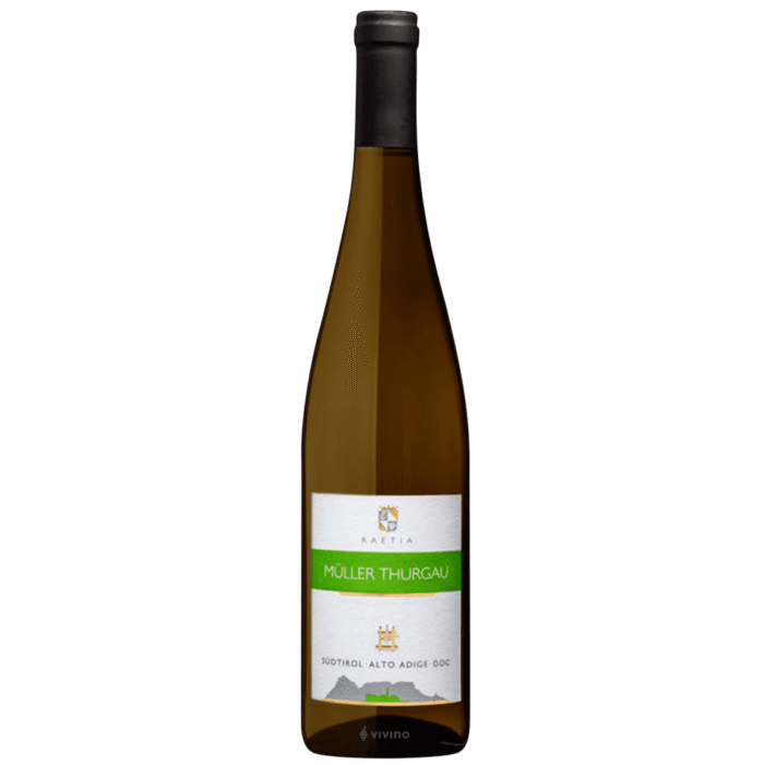 Muller Thurgau DOC Alto Adige Raetia Viticoltori Alto Adige