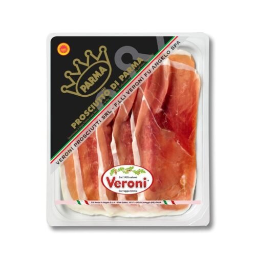 Eredeti pármai sonka szeletelt DOP 80gr Veroni  - Kiszállítás csak Budapesten/Pest vármegyében