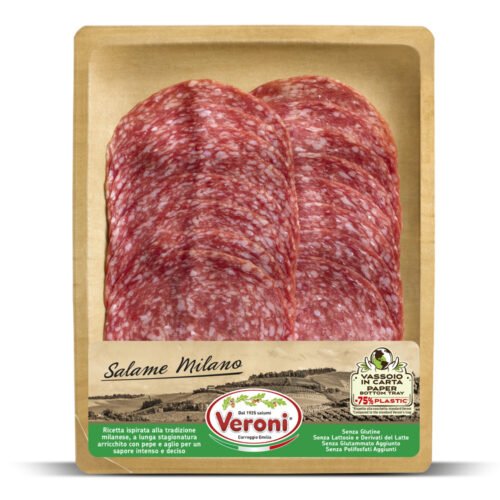 Szeletelt milánói szalámi 70gr Veroni - Kiszállítás csak Budapesten/Pest vármegyében