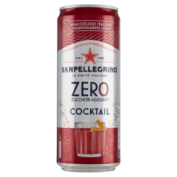 Sanpellegrino kocktail ZERO 0,33L doboz (24db/csom)
